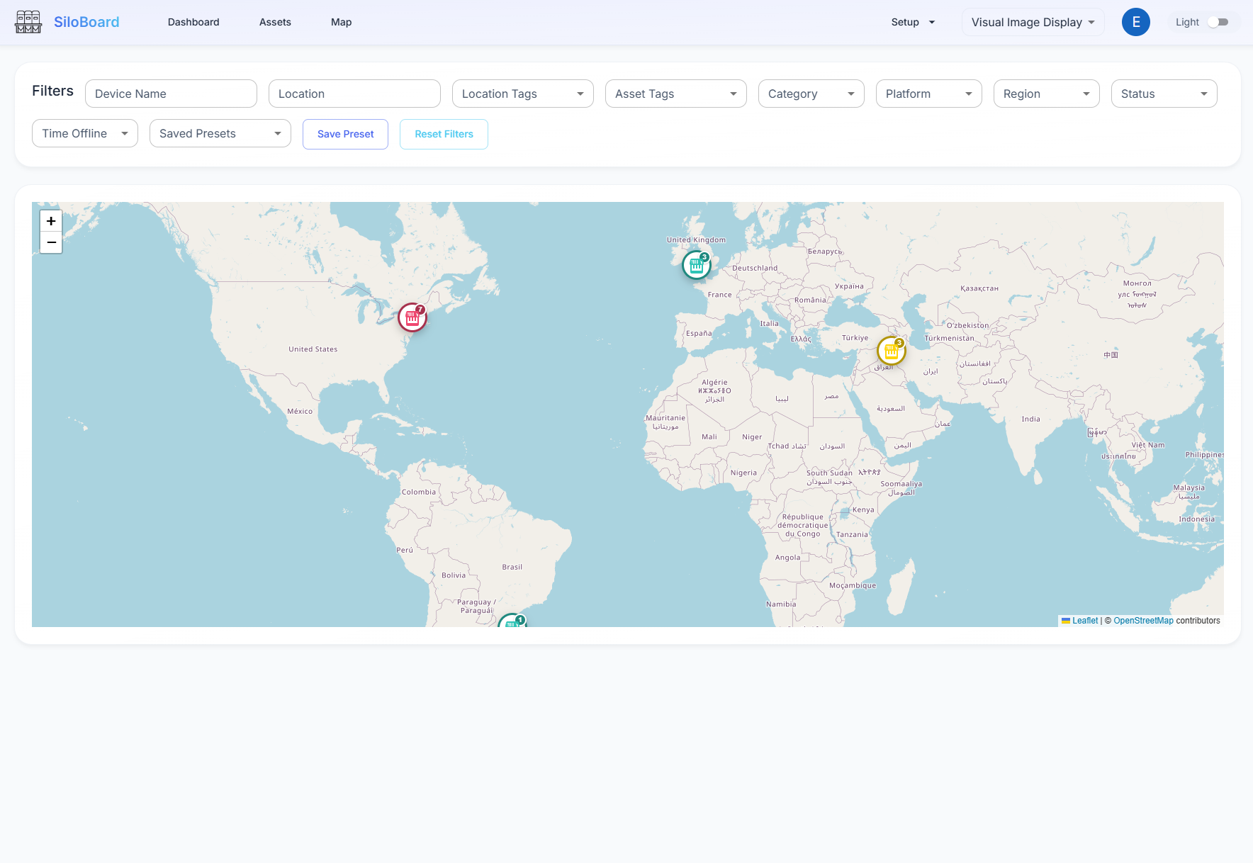 Global Map View